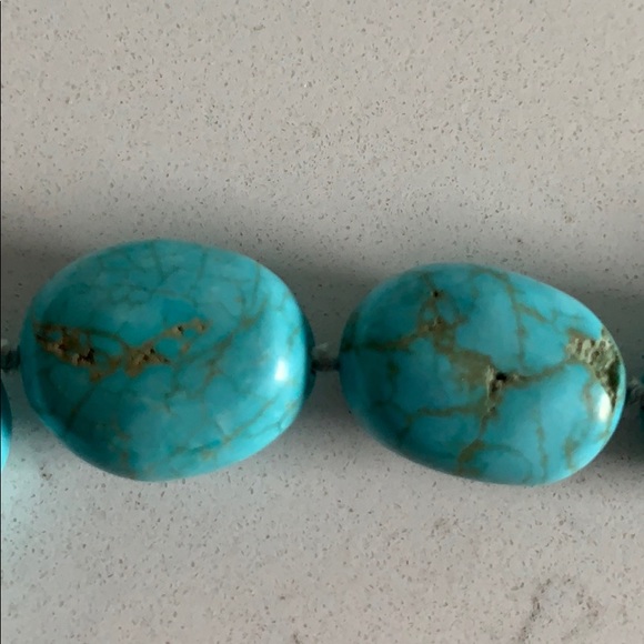 Turquoise Stone Necklace - Picture 4 of 5
